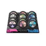 Fard de pleoape Pure Velvet, Setul 3, 12 bucati mate, combinate Engros