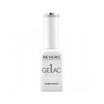 Lac de unghii Gellac 1 Step, Hybrid Effect, Non UV, Revers, 01 Alb mat, 10 ml Engros