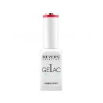 Lac de unghii Gellac 1 Step, Hybrid Effect, Non UV, Revers, 09 Rosu, 10 ml Engros