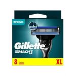 Rezerve aparat de ras engros Gillette Mach3, 8 buc/pachet