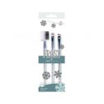 Set 3 pensule pentru machiaj Frost Top Choice 38273, 18 cm Engros