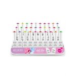 Set 30 bucati Lac de unghii Gellac 1 Step, Hybrid Effect, Non UV, Revers, 10 ml Engros