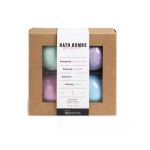 Set 4 bile de baie Pure Energy Multicolor IDC Institute 70 g Engros