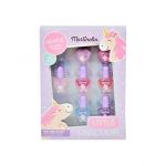 Set 5 lacuri de unghii si 2 luciu de buze Little Unicorn Martinelia 24158 Engros