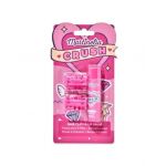 Set balsam de buze cu aroma de capsuni si 2 agrafe asortate Crush Martinelia 11101S, 4 g Engros