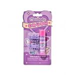 Set balsam de buze cu aroma de coacaze si 2 agrafe asortate Crush Martinelia 11101B, 4 g Engros