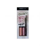 Set creion si fard lichid de pleoape Matte & Metal Magic Studio Roz 60751N1 Engros