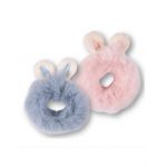 Set doua elastice de par Top Choice 25990, Puffy (1 roz + 1 gri) Engros