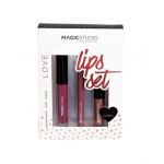 Set gloss buze Love lips Magic Studio 50568 Engros
