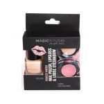 Set Perfect Match, un gloss pentru buze, un lac de unghii si un fard pulbere, Nr.01 Nude, Magic Studio Engros