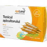 Tonicul Apicultorului - Laptisor de Matca Pur, Miere, Propolis si Polen 10 fiole x 10ml
