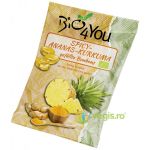 Bomboane Picante cu Ananas si Curcuma (Turmeric) Fara Gluten Ecologice/Bio 75g