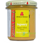 Crema Tartinabila Ingwery cu Ghimbir, Cocos si Curry Ecologica/Bio 160g