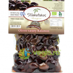 Masline Kalamata Vidate Marinate in Otet Ecologice/Bio 250g