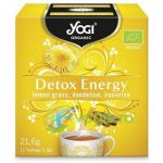 Ceai Detox Energy cu Lemongrass si Papadie Ecologic/Bio 12dz