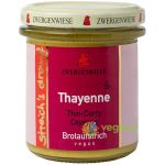 Crema Tartinabila Vegetala Thayenne cu Thai, Curry si Piper de Cayenne Ecologica/Bio 160g