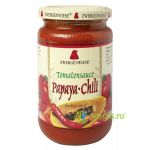Sos de Rosii Papaya-Chili fara Gluten Ecologic/Bio 340ml