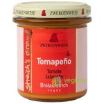 Crema Tartinabila cu Rosii si Ardei Jalapeno fara Gluten Tomapeno Ecologica/Bio 160g