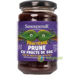 Gem de Soc si Prune Indulcit cu Suc de Mere Fructerou Ecologic/Bio 250g