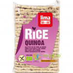 Rondele de Orez Expandat cu Quinoa Ecologice/Bio 130g