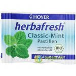 Tablete pentru Respiratie Proaspata cu Menta Herbafresh Clasic Ecologice/Bio 17g
