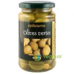 Masline Verzi cu Samburi in Saramura Ecologice/Bio 320g