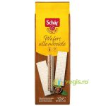 Napolitane cu Crema de Alune fara Gluten Wafers Nocciole 125g