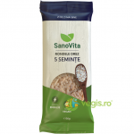 Rondele din Orez cu 5 Seminte 56g