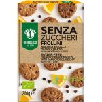 Biscuiti cu Portocale si Bucati de Ciocolata fara Zahar Ecologici/Bio 200g