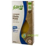 Foi de Lasagna din Malai si Orez fara Guten Ecologice/Bio 250g