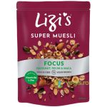 Muesli cu Alune de Padure, Nuci Pecan si Maca Focus 400g