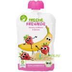 Piure de Banane, Capsuni si Quinoa fara Zahar Ecologic/Bio 100g