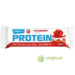 Baton Proteic 25% Proteine cu Capsuni fara Gluten 60g