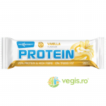 Baton Proteic 25% Proteine in Glazura Alba cu Aroma de Vanilie fara Gluten 60g