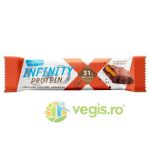 Baton Proteic 31% Proteine cu Ciocolata si Alune de Padure fara Gluten Infinity Protein 55g