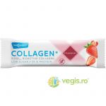 Baton Proteic 39% Proteine cu Colagen+ si Capsuni fara Gluten 40g