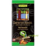 Ciocolata Amaruie cu Migdale si 55% Cacao Ecologica/Bio 80g