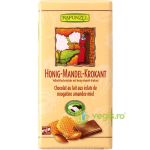 Ciocolata Crocanta din Lapte Integral cu Miere si Migdale Ecologica/Bio 100g