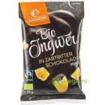 Ghimbir Invelit in Ciocolata Amaruie Fara Gluten Ecologic/Bio 70g