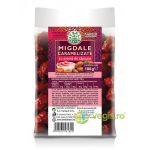 Migdale Caramelizate cu Aroma de Capsuni 100g