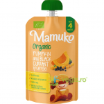 Piure de Dovleac si Coacaze 4+ Luni Ecologic/Bio 100g