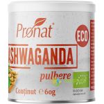 Ashwaganda Pulbere Ecologica/Bio 60g