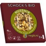 Batoane Crocante cu Arahide, Migdale si Seminte de Dovleac Ecologice/Bio 3x25g