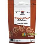 Cookies (Fursecuri) cu Ciocolata si Nuci fara Gluten Kookie Cat Ecologice/Bio 100g