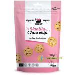 Cookies (Fursecuri) cu Vanilie si Ciocolata fara Gluten Kookie Cat Ecologice/Bio 100g