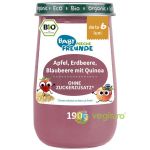 Piure de Mere, Capsuni, Afine si Quinoa fara Zahar Ecologic/Bio 190g