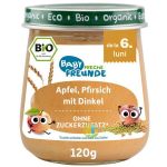 Piure de Mere si Piersici cu Spelta fara Zahar Ecologic/Bio 120g