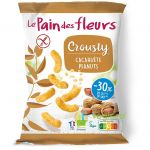 Pufuleti cu Arahide fara Gluten Crousty Ecologici/Bio 75g