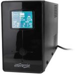 EG-UPS-031 Line-Interactive, 650VA, 2xIEC, 1xSchuko 230V OUT, LCD