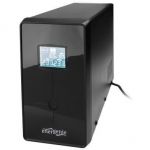 EG-UPS-033 Line-Interactive, 1200VA, 3xIEC, 2xSchuko 230V, USB, RJ11, LCD